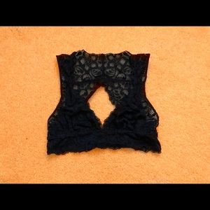 Black bralette